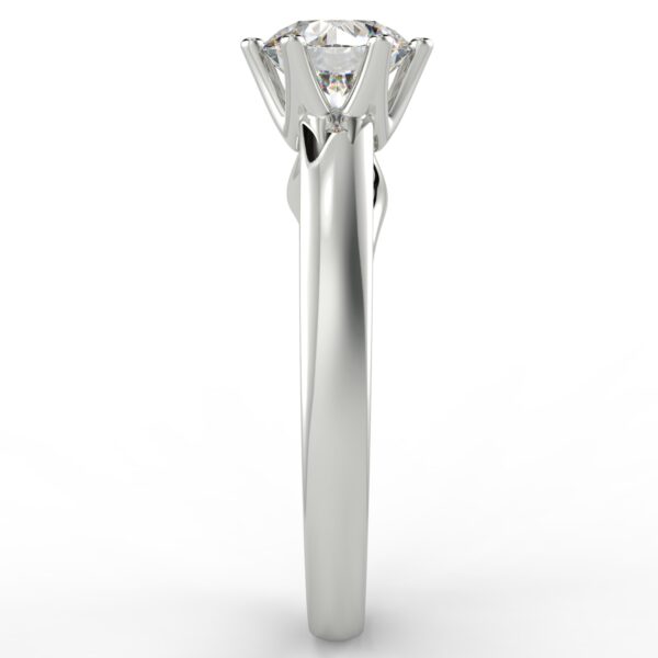 3.51ct Round Brilliant Cut Diamond Ring - Image 2