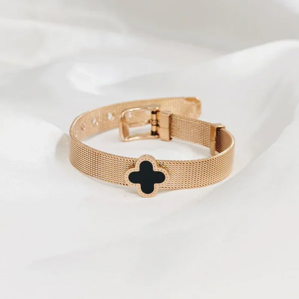 Clover Watch Style Bracelet