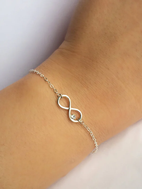 Silver Infinity Bracelet